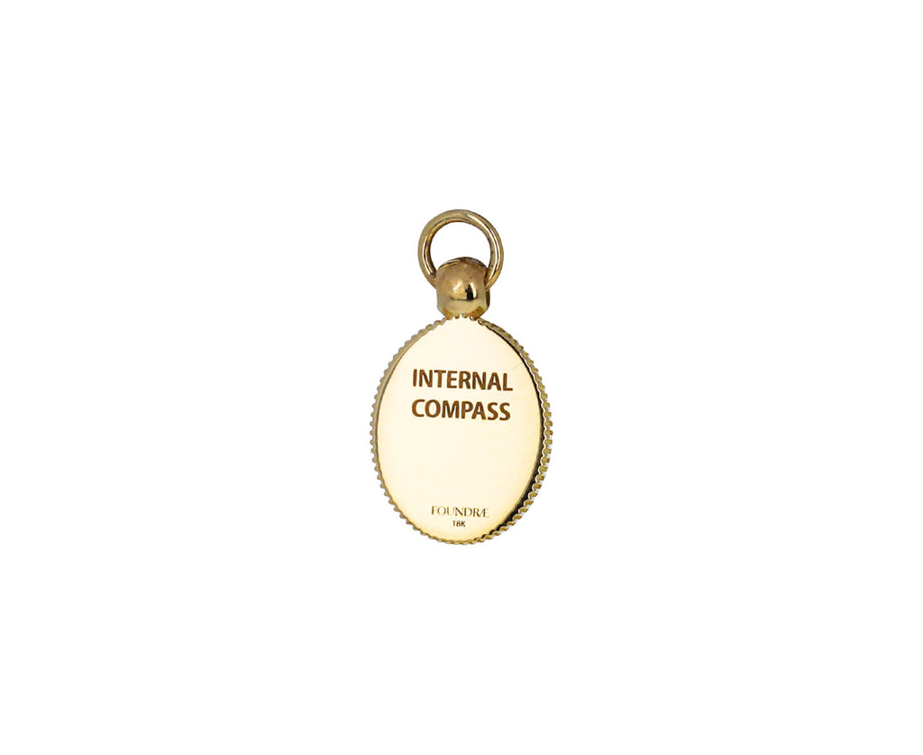 Internal Compass Mini Crest Charm ONLY