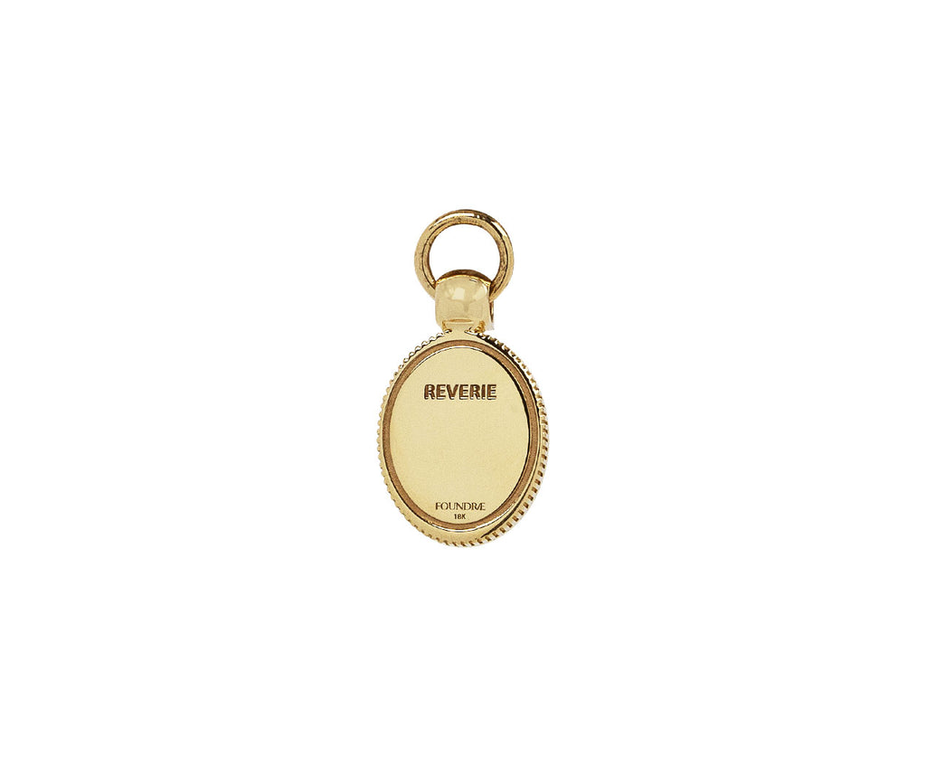 Foundrae Reverie Mini Crest Charm ONLY Back