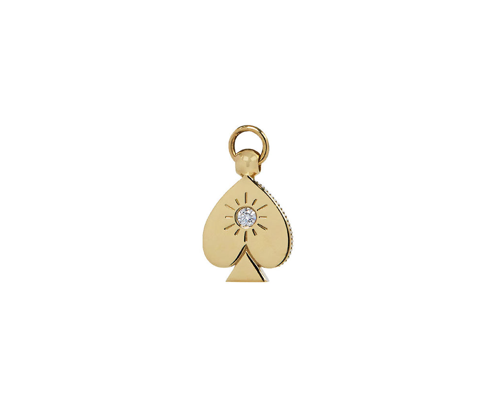 Foundrae Mini Spade Crest Charm ONLY