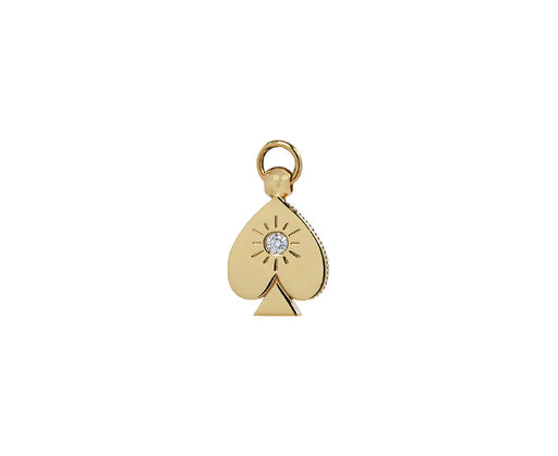 Foundrae Mini Spade Crest Charm ONLY