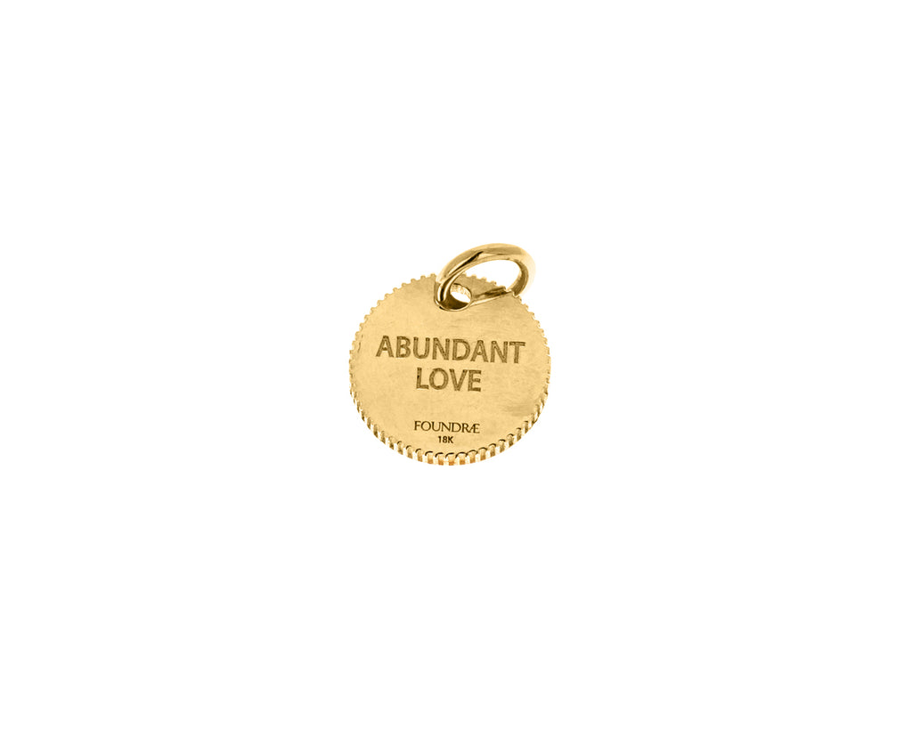 Bunny Spiritual Animal Mini Coin Pendant ONLY