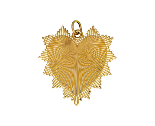 Gold Oversized Love Token Pendant ONLY