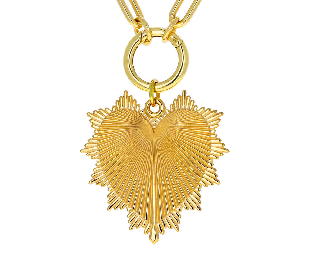 Gold Oversized Love Token Pendant ONLY