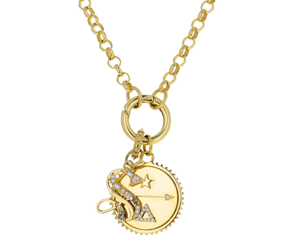 Foundrae Medium Dream Medallion Pendant On Annex Link