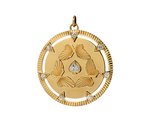 Foundrae Oversized Reverie Medallion Charm ONLY 