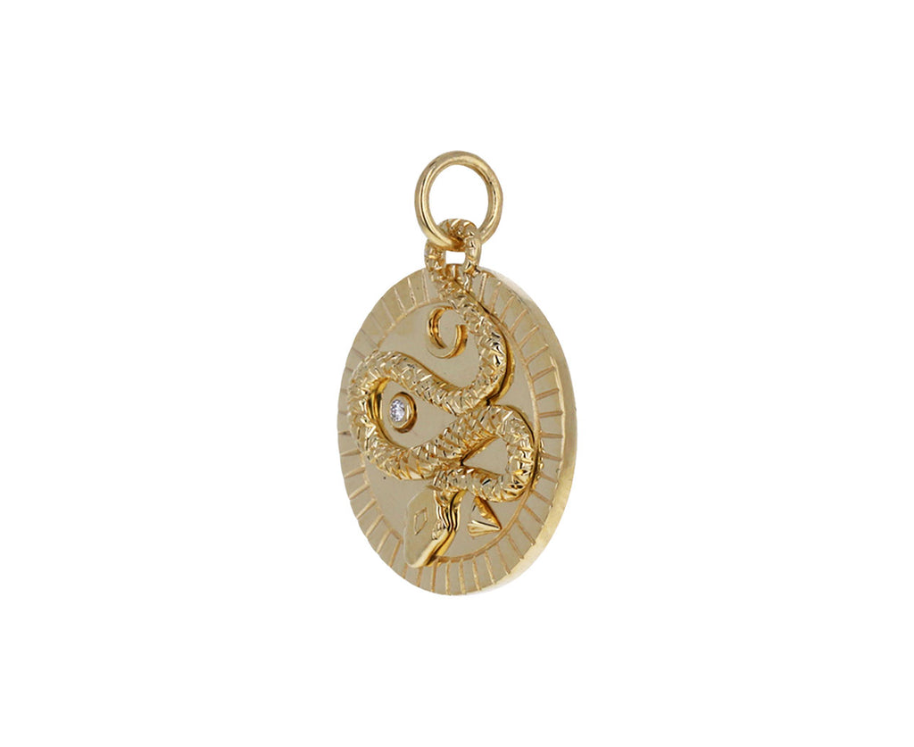 Foundrae Medium Wholeness Medallion Side
