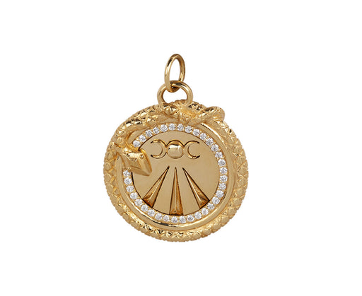 Foundrae Jewelry Large Mind, Body, Soul Medallion Pendant ONLY