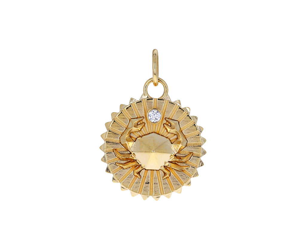 Cancer Zodiac Baby Medallion ONLY