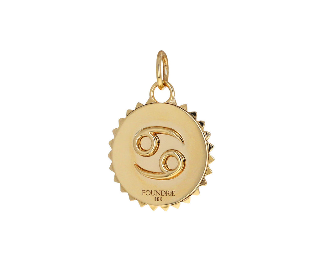 Cancer Zodiac Baby Medallion ONLY