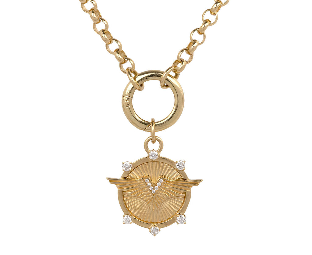 Foundrae Baby Passion Medallion Pendant ONLY On Chain