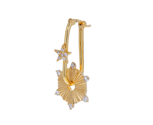 Small Diamond Element Disk Charm ONLY