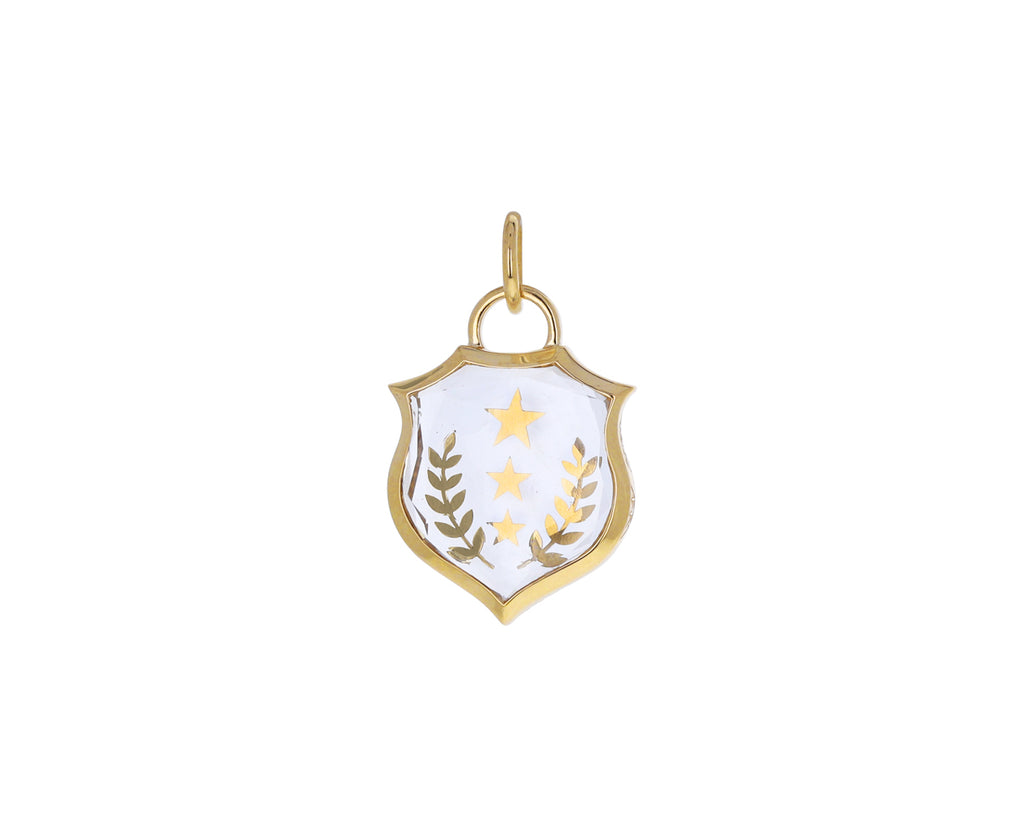 Sealed Gemstone Per Aspera ad Astra Crest Medallion ONLY