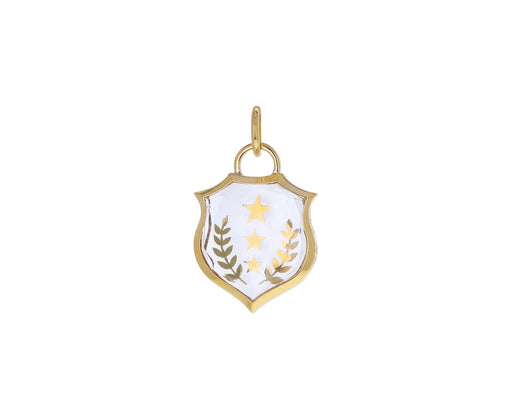 Sealed Gemstone Per Aspera ad Astra Crest Medallion ONLY