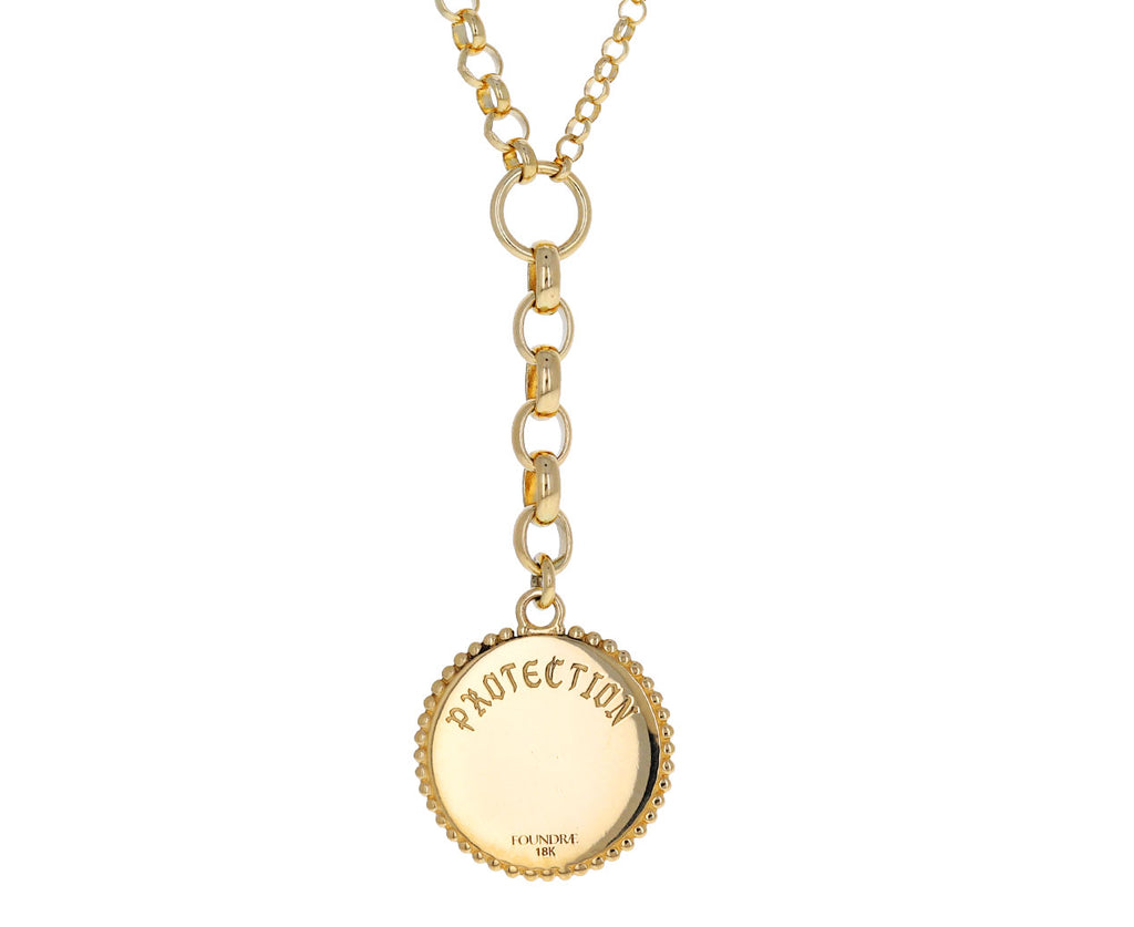 Medium Protection Mixed Belcher Chain Necklace