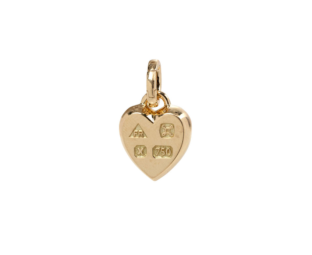 Foundrae True Love Small Heart Ingot Medallion ONLY Back