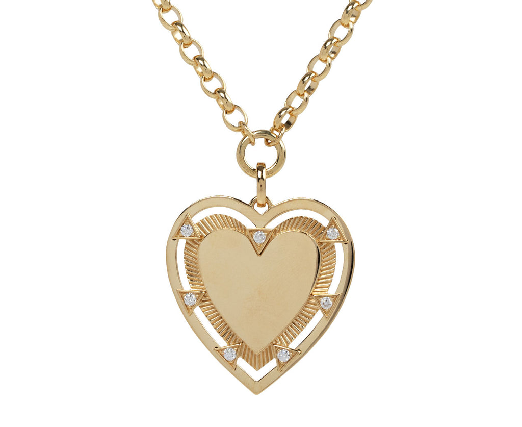 Foundrae Oversized True Love Heart Medallion ONLY On Chain