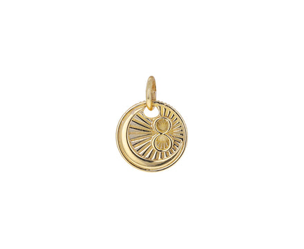 Karma Mini Coin Charm Pendant ONLY