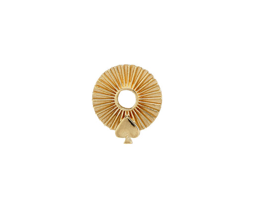 Foundrae Spade Symbol Disk Charm ONLY