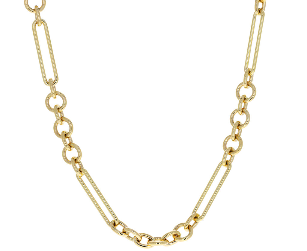 16" Midsize Mixed Clip Chain Necklace