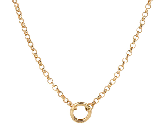 Foundrae Medium Belcher Chain with Chubby Annex Link Necklace