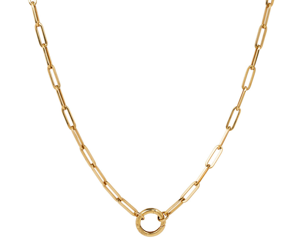 Foundrae Classic Fob Chain with Chubby Annex Link Necklace