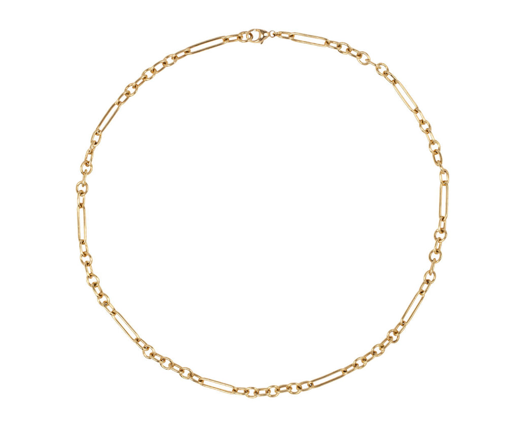 Foundrae 18" Small Mixed Clip Chain Necklace Full
