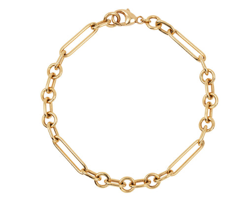 Foundrae Small Mixed Clip Chain Bracelet