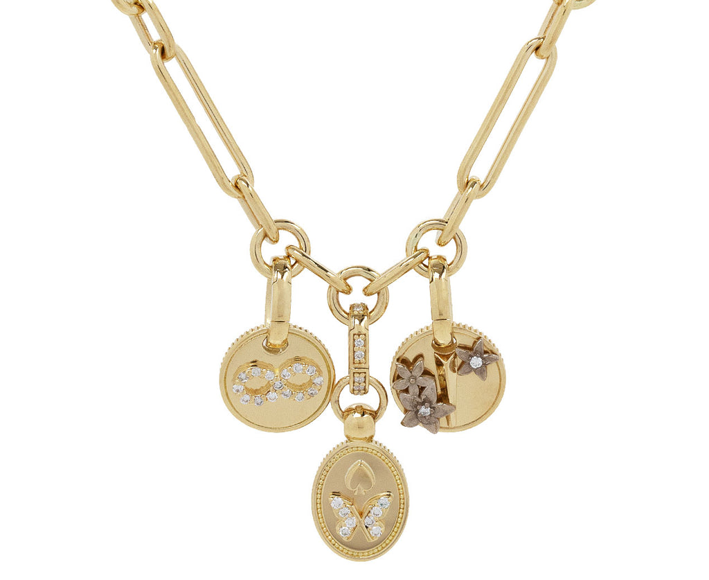Small Mixed Clip Chain with Infinity, Reverie and Resilience Mini Charms