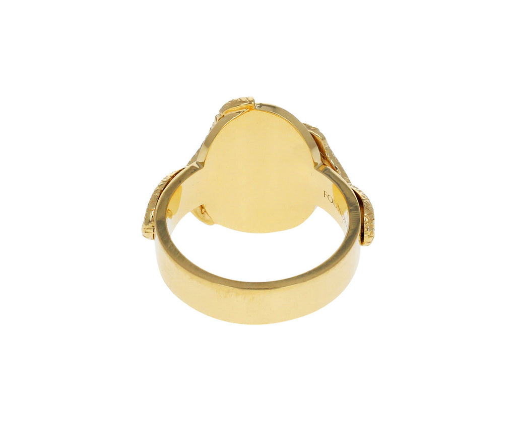 White Enamel Wholeness Cigar Band - TWISTonline 