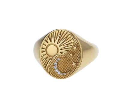 Balance Signet Ring - TWISTonline 