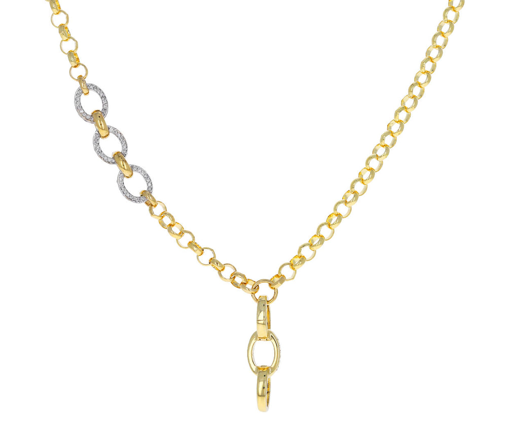 Medium Belcher Diamond Flexible Extension Chain