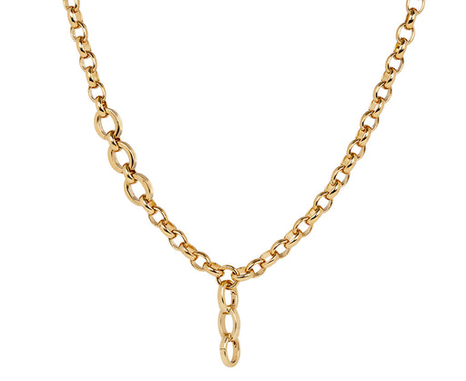 Foundrae Jewelry Heavy Belcher Flexible Extension Chain Necklace