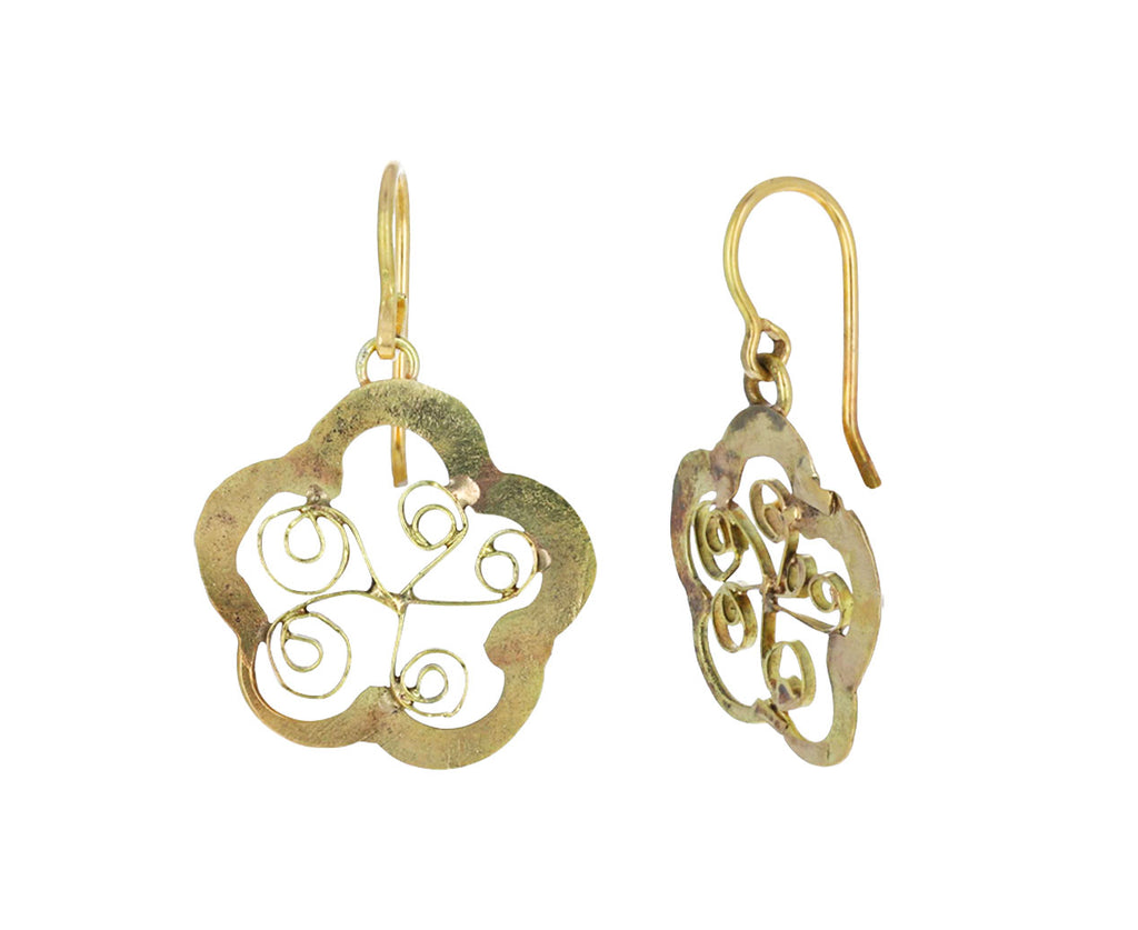 Small Silly Flower Earrings