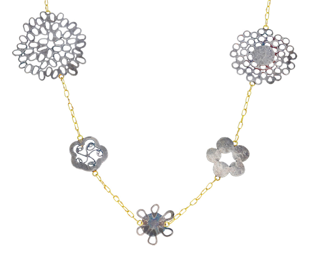 Opera Length Silver Erewhon Necklace