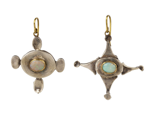 Medieval Folklorish Opal Earrings