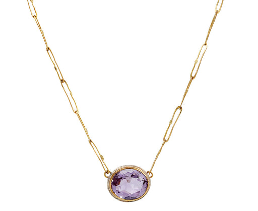 Judy Geib Rose de France Amethyst Echo Necklace\