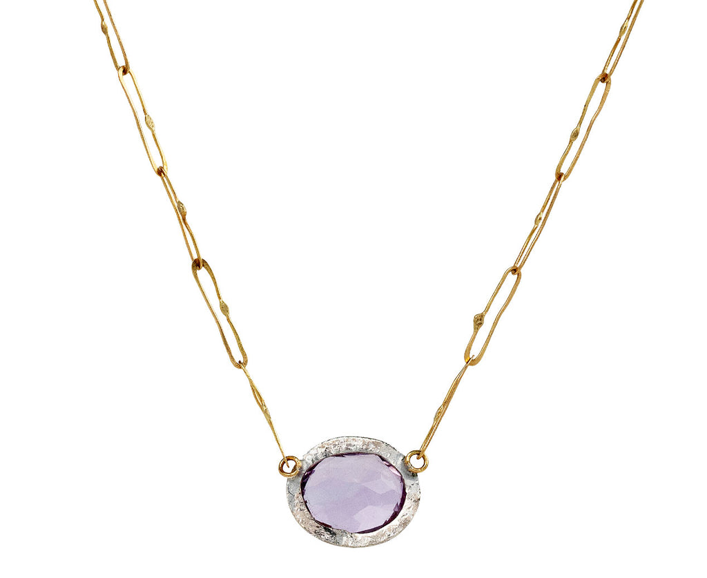 Judy Geib Rose de France Amethyst Echo Necklace Back