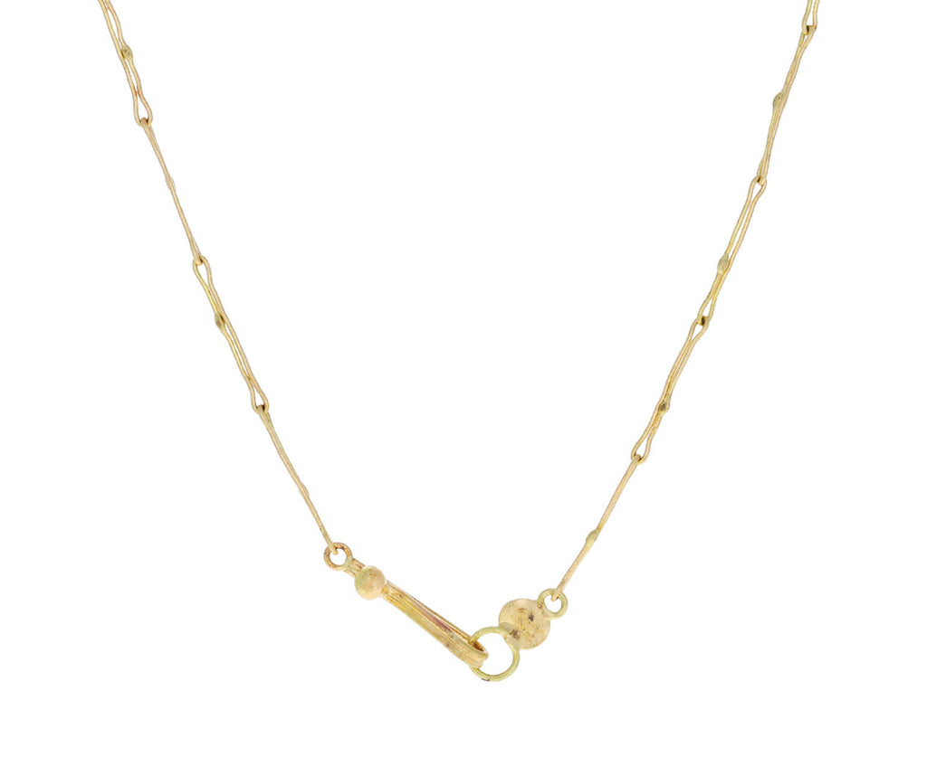Opal and Diamond Double Wildflower Pendant Necklace