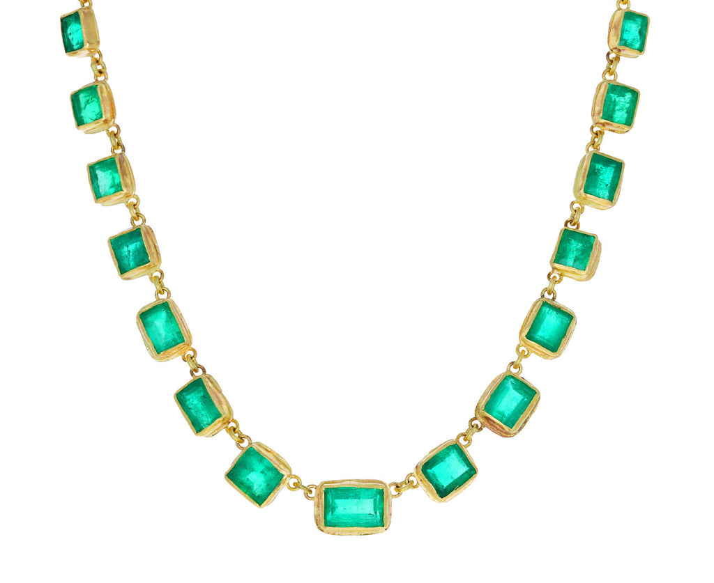 Emerald Riviere Necklace