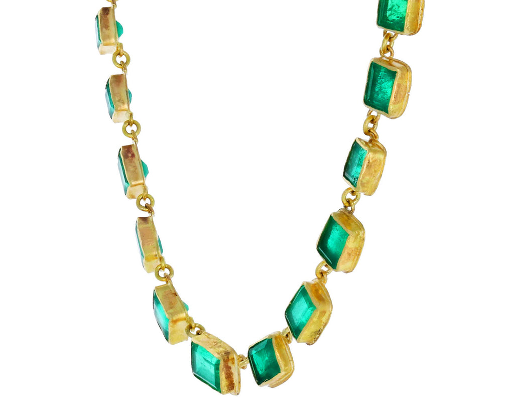 Emerald Riviere Necklace