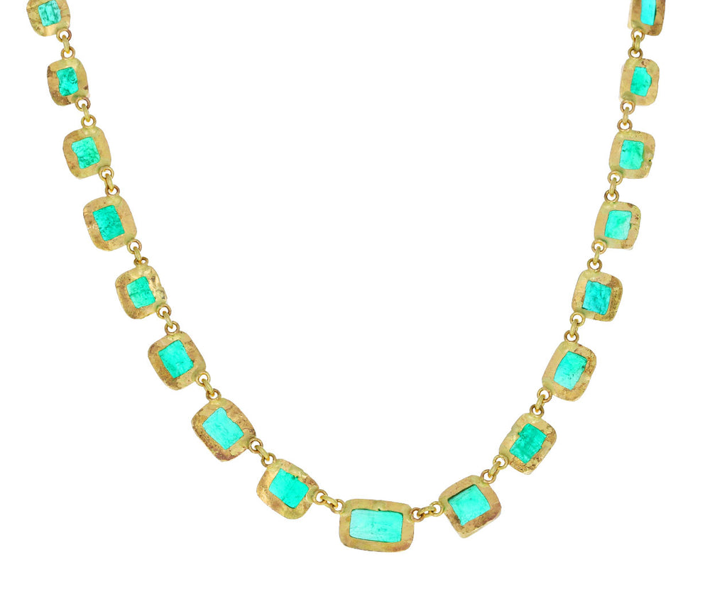 Emerald Riviere Necklace
