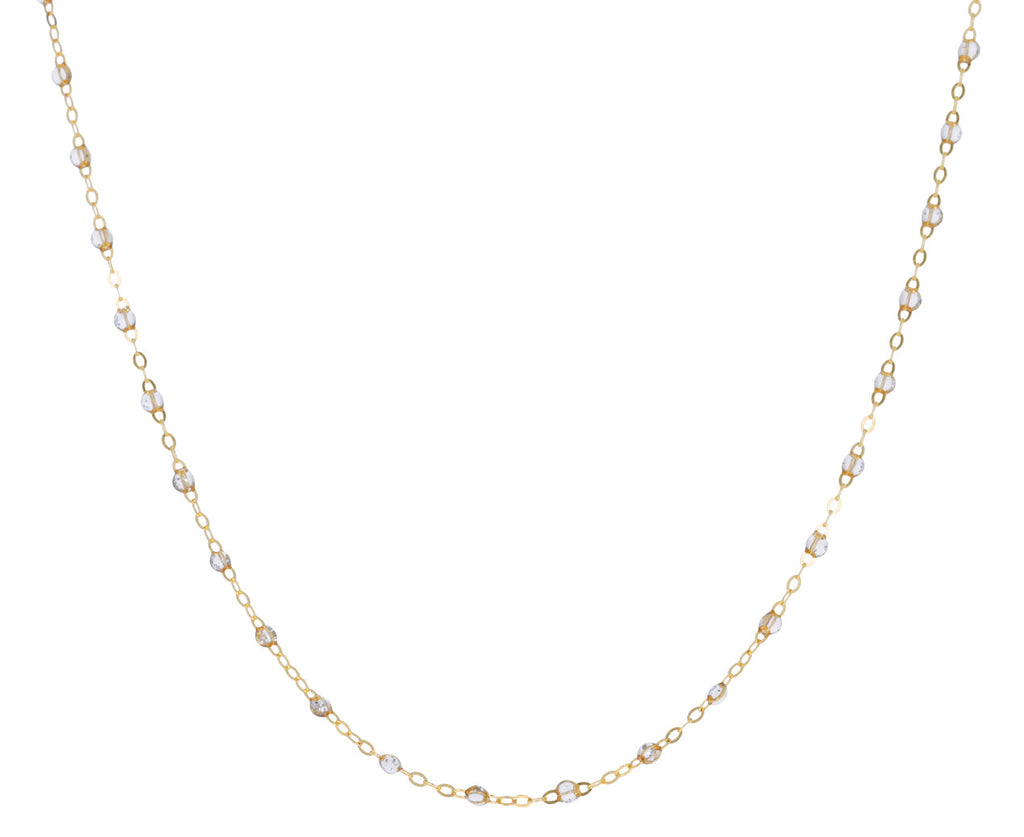 Short Super Sparkle Resin Beaded Necklace