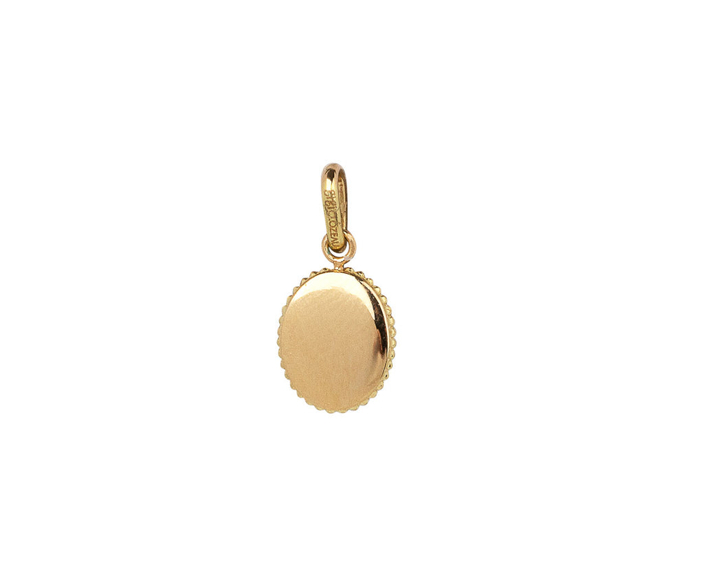 Baby Blue Enamel Angelfish Charm ONLY
