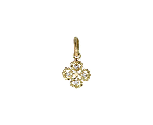 Diamond Lucky Clover Pendant ONLY