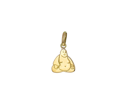 Small Gold Buddha Charm Pendant ONLY