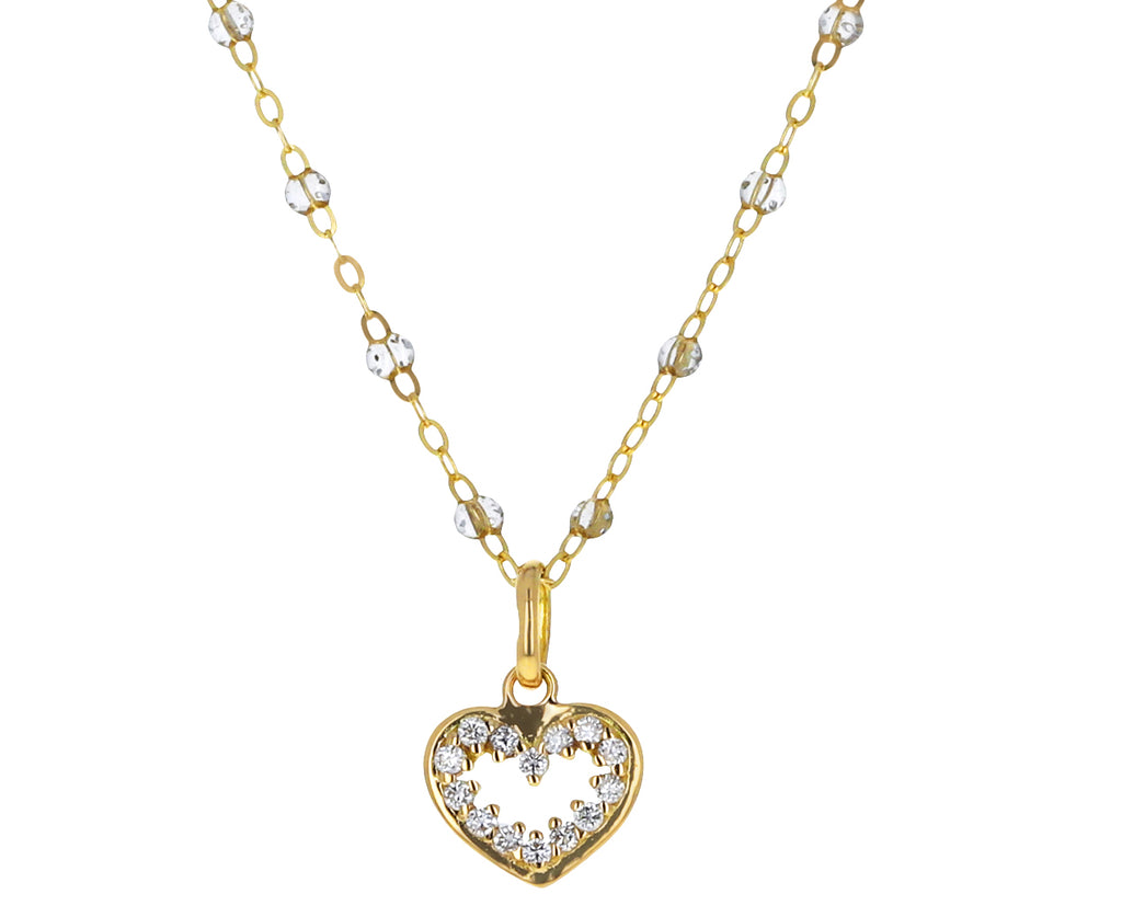 Supreme heart necklace hot sale