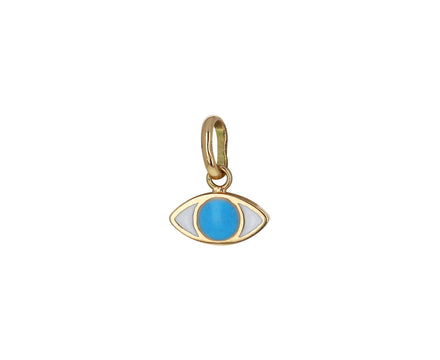 Turquoise Evil Eye Charm Pendant ONLY