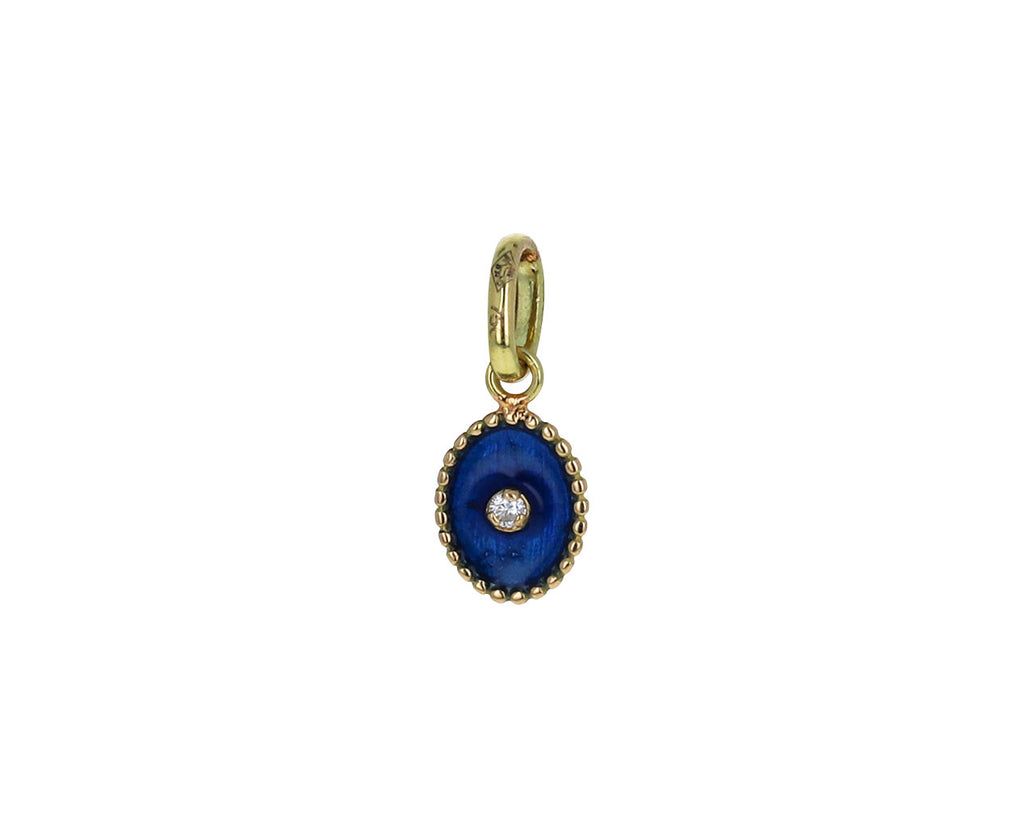 Blue Enamel and Diamond North Star Pendant ONLY