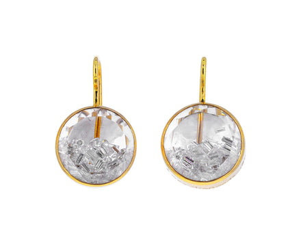 Diamond Kaleidoscope Shaker Earrings