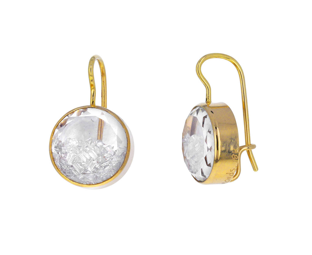 Diamond Kaleidoscope Shaker Earrings